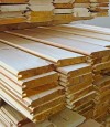 Logs for construction of wooden houses